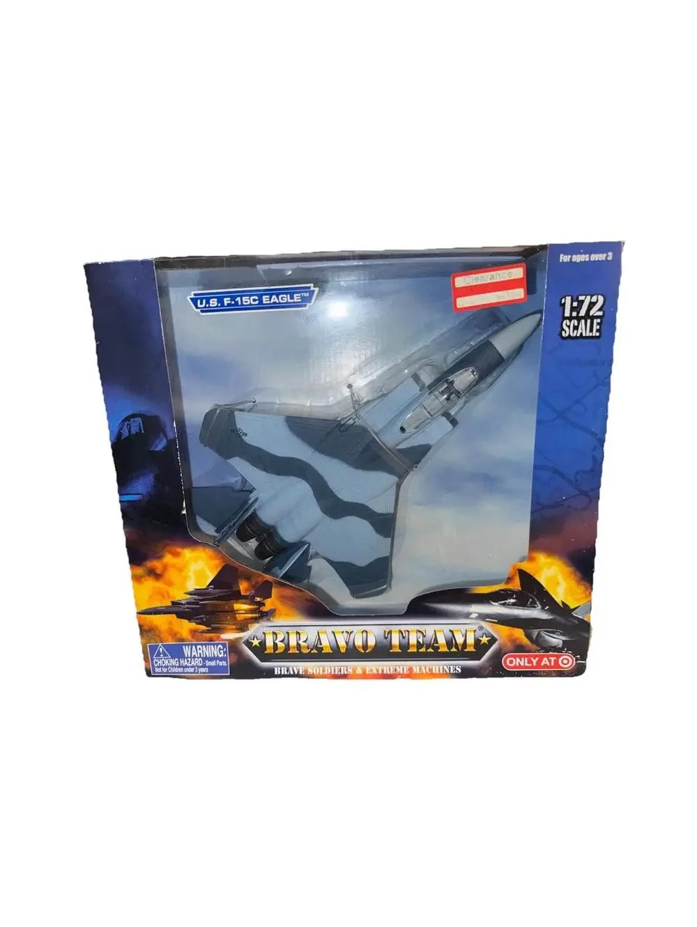 New U.S. F/A-18F SUPER HORNET Military Aircraft Airplane BRAVO TEAM 1:72 Target